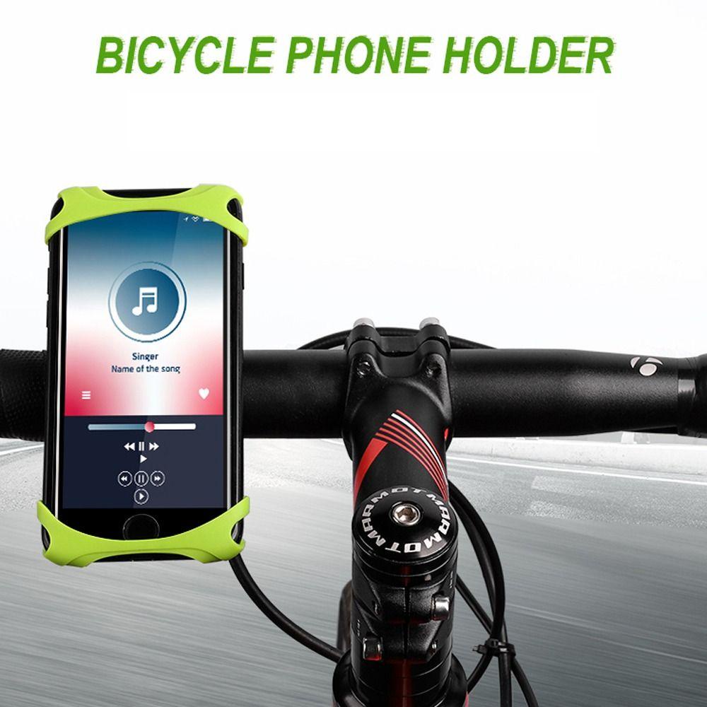 Giá Đỡ Điện Thoại Gắn Tay Lái Xe Đạp Bằng Silicon Chống Thấm Nước TAYLOR1