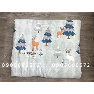 Chăn cotton đũi hè nhập khẩu loại đẹp , chăn hè mềm mịn thoáng mát , chăn đũi cotton hè mẫu mới nhất kích thước 2m x 2m3