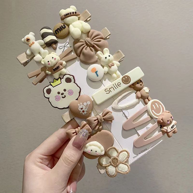 SET 14 KẸP TÓC ĐÁNG YÊU CHO BÉ GÁI  FREESHIP
