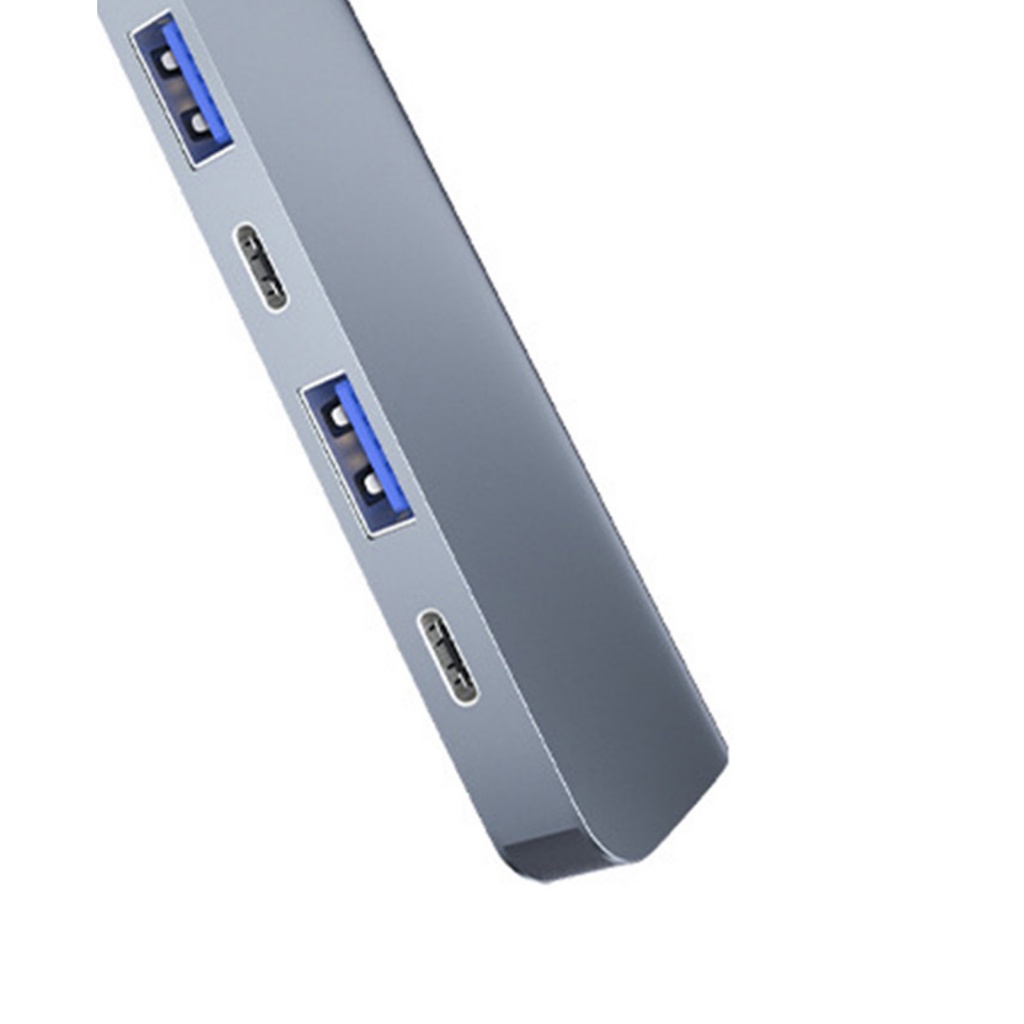 Bộ Chuyển Đổi USB Type-C Sang 7 Cổng Cắm Ổn Định Hình Hoa Hướng Dương Đa Năng Cho Máy Tính