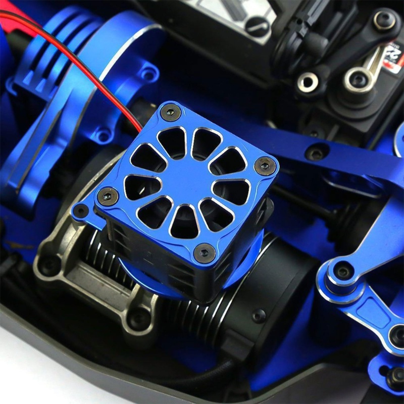 Quạt Tản Nhiệt Động Cơ Kép Cho Xe Hơi Điều Khiển Từ Xa RC 1 8 4WD Tuổi Thọ 12