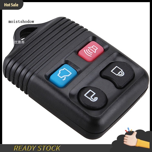Vỏ Chìa Khóa Điều Khiển Từ Xa 4 Nút Thay Thế Chuyên Dụng Cho Xe Hơi for