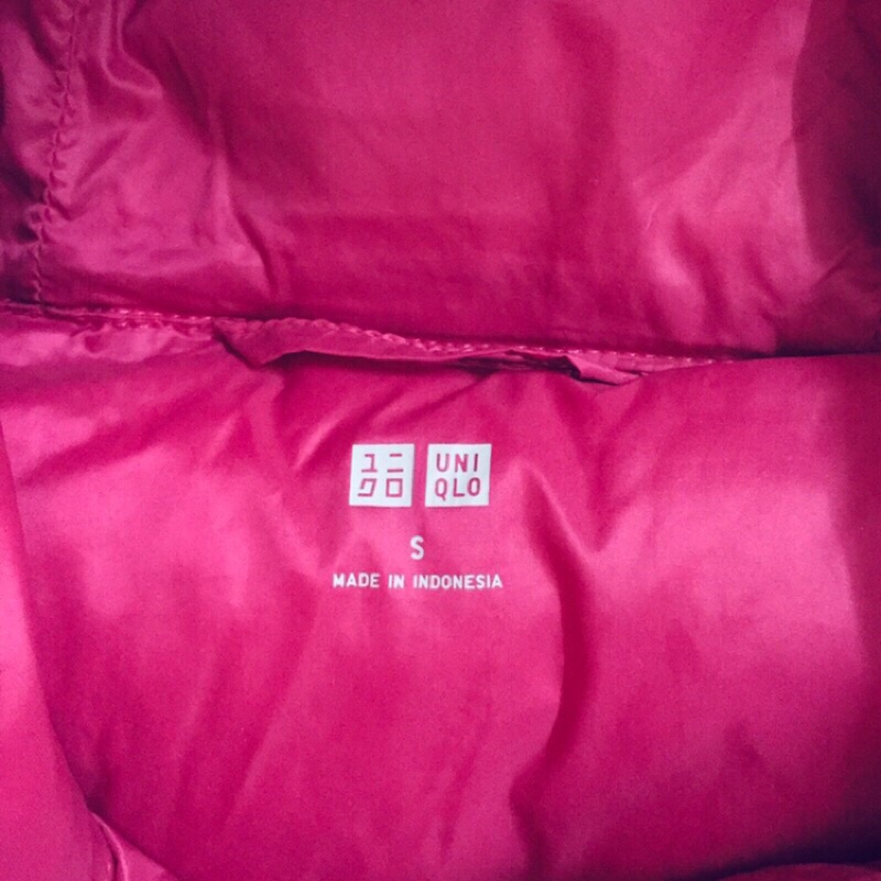 Áo phao lông vũ béo UNIQLO size S 2hand