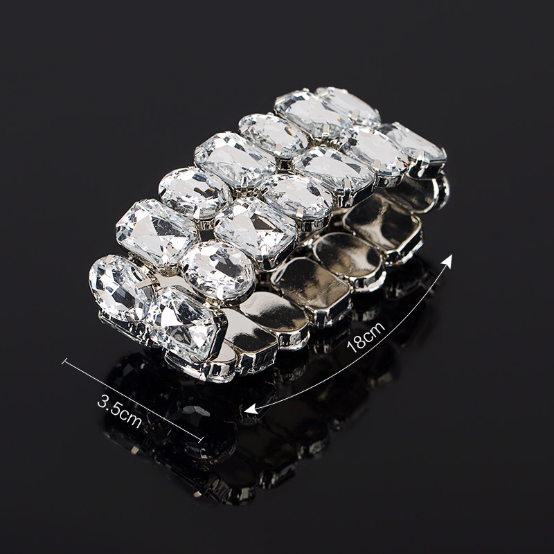 1 Vòng Tay Co Dãn Đính Đá Sang Trọng