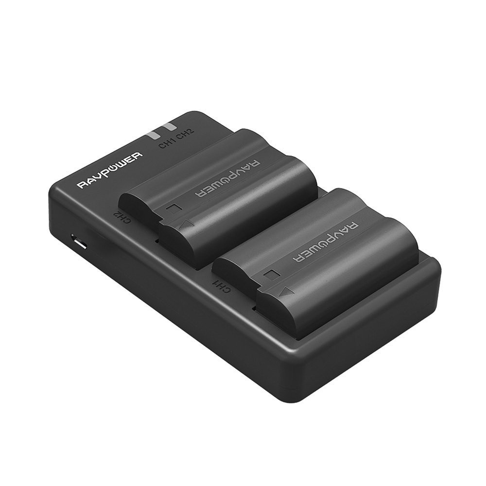 Bộ 2 Pin + 1 Sạc RAVPower EN-EL15 for Nikon