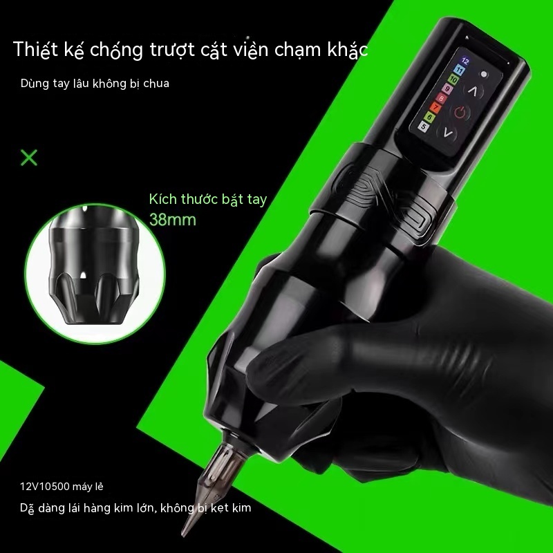 Máy xăm hình cơ thể  EXO vĩnh viễn dạng bút xoay