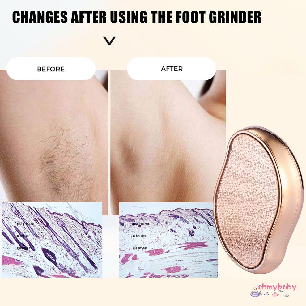 Hướng dẫn sử dụng Máy cạo râu có thể tái Nano Glass Heel mài chân Tẩy lông tay và [U/16]