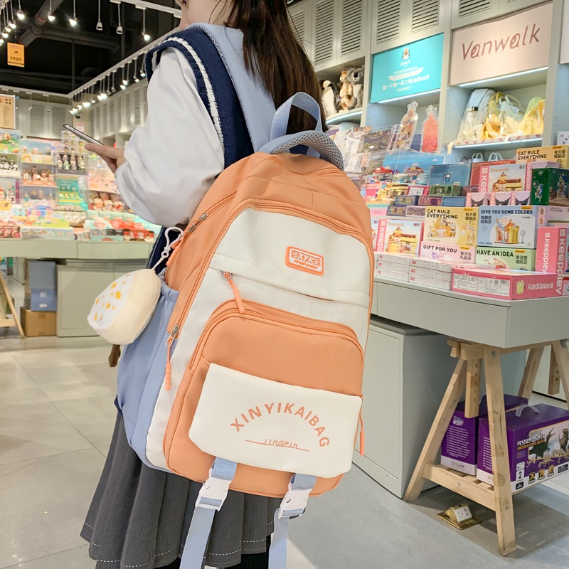 School Backpack Prettyzys 2023 Large capacity 15.6 inch For Teenage Girl