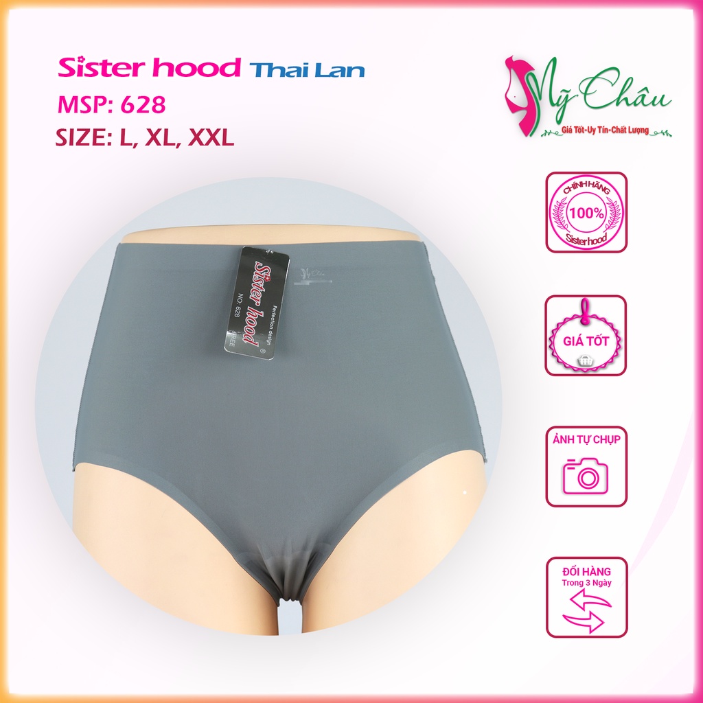 Quần Lót Su Đúc Nữ Thái Lan Cao Cấp Lưng Cao Nịt Bụng Không Viền Siêu Bền Sisterhood 628 Mỹ Châu - Shop Đồ Lót Thái Lan