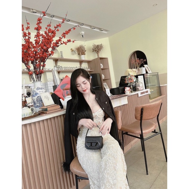 TÚI CẦM TAY KẸP NÁCH ĐEO CHÉO MINI DIESEL SIZE 20 SMANO BAGS HOẢ TỐC