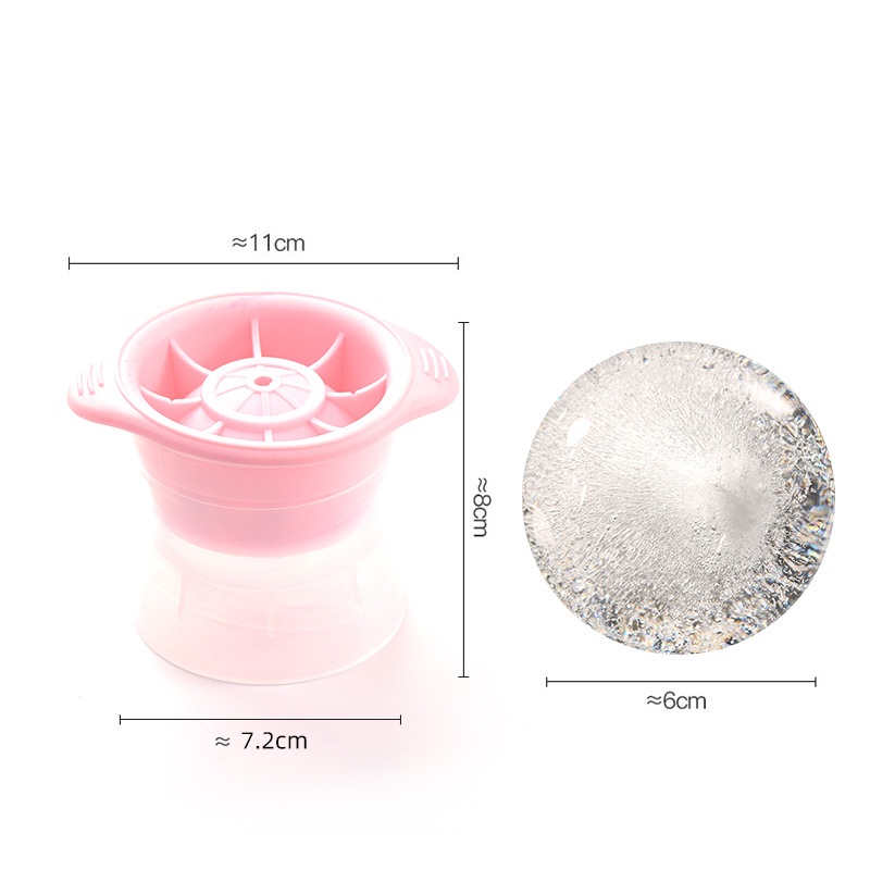 Khuôn Silicone Làm Đá Viên Hình Cầu Lớn