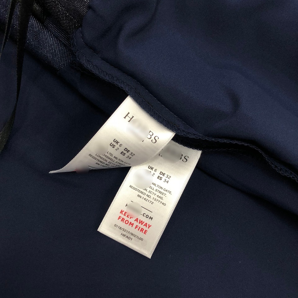 Chân váy HOBBS demin ngắn