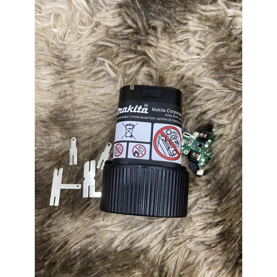 Vỏ mạch pin Makita BL1030 10.8V Li-ion, nhận sạc zin makita, full tem. BN.