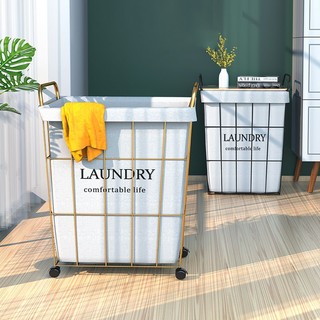 Dirty Clothes Storage Basket Iron Vintage Dirty Laundry Storage Basket Storage Basket Laundry Basket Toy Basket Dirty Clothes Basket LWM2