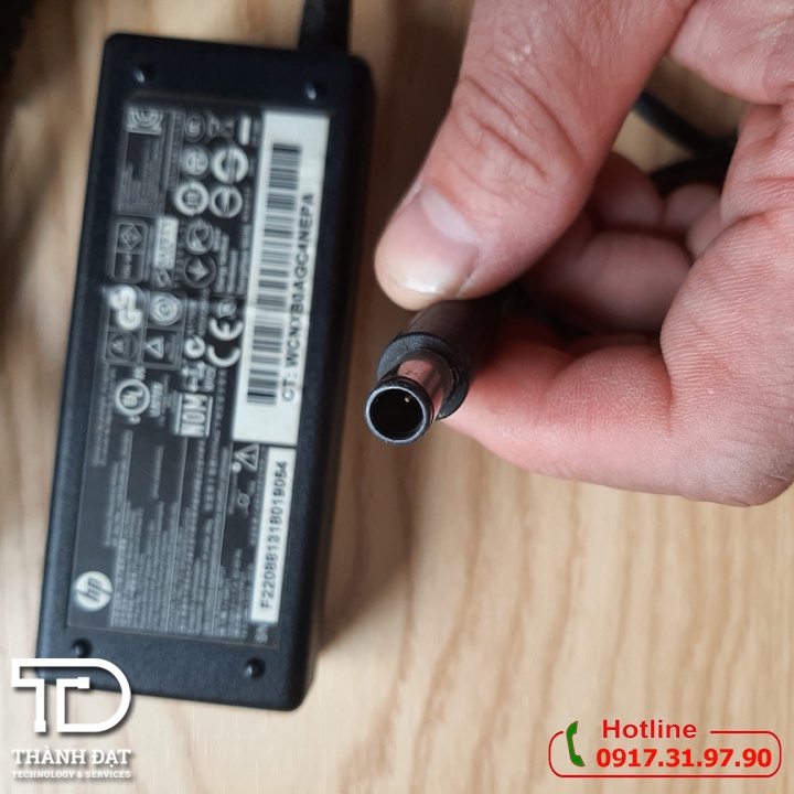 Sạc Laptop HP 18.5V 3.5A  | 19V 4.74A  | 19.5V 2.31A  cũ zin theo máy chân kim to