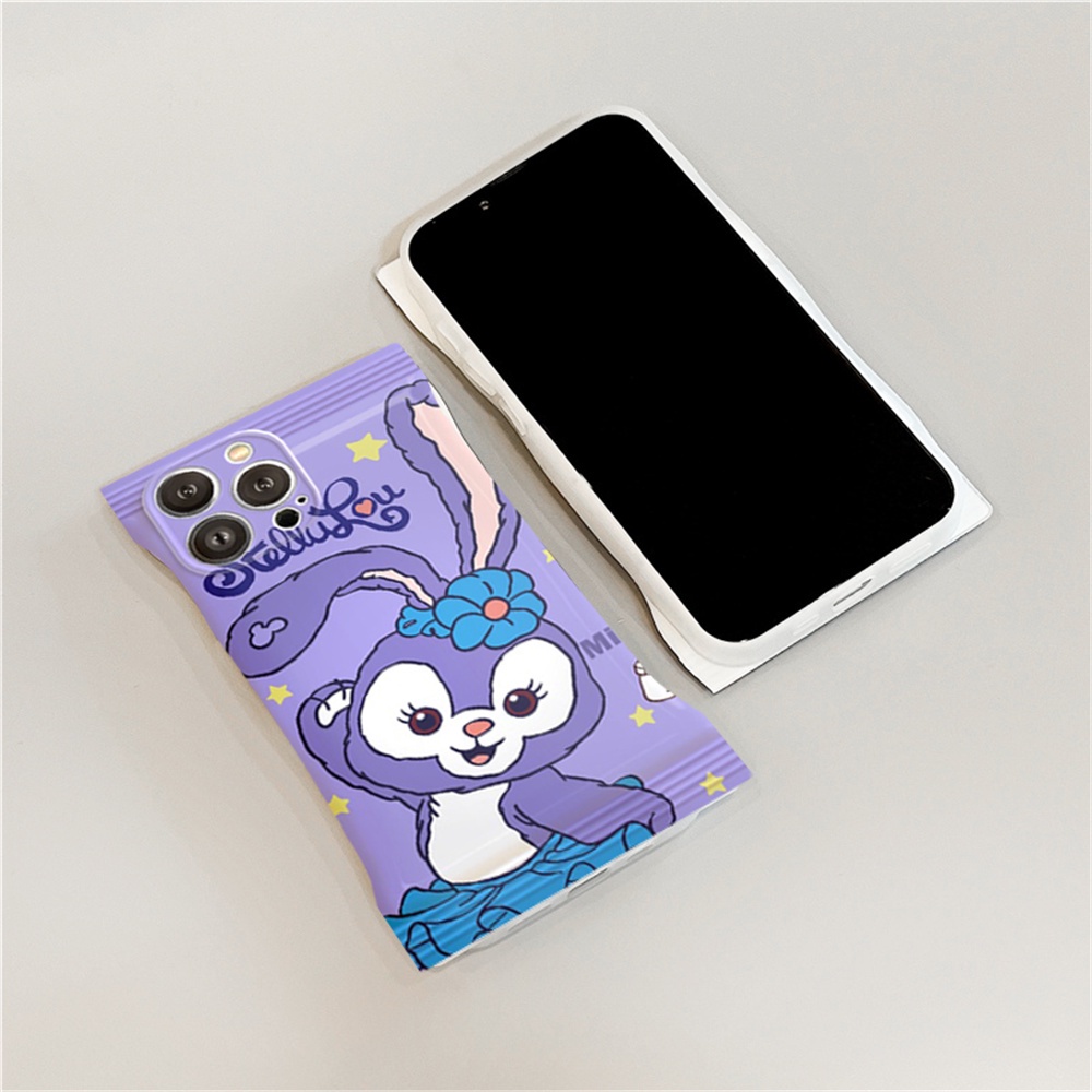 Ốp Điện Thoại TPU Mềm Hình StellaLou Và Dâu Tây Cho iPhone 14 14Pro 11 13 12 Pro MAX iPhone7 8 Plus 6s Plus XR 14Plus XS MAX