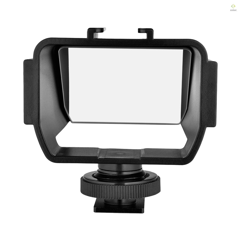 Màn Hình Lật Với 3 Giá Đỡ Micro Mini Thông Dụng Cho Máy Ảnh Andoer