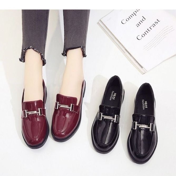 [ORDER] Giày nữ/ Loafer nữ mũi tròn