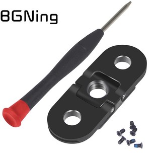 Bgning nhôm mini tripod mount adapter đế có thể gập lại 1 / 4 "ren lỗ kết nối cho gopro hero 11 mini 11 10 9 8 max camera hành động