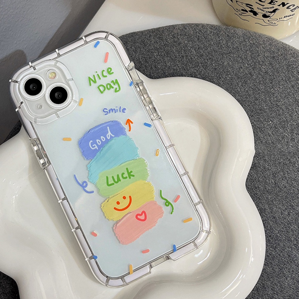Ốp Điện Thoại TPU Mềm Chống Sốc Họa Tiết Graffiti Cho IPhone 11 12 13 14 Pro Max