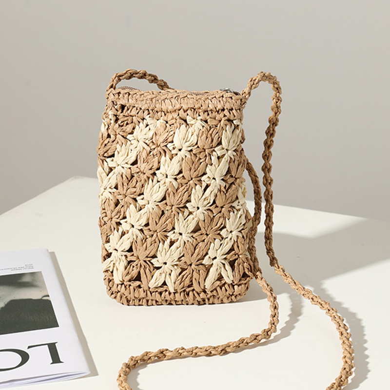 Túi cói mini Bằng Rơm Thời Trang Sành Điệu Cho Nữ