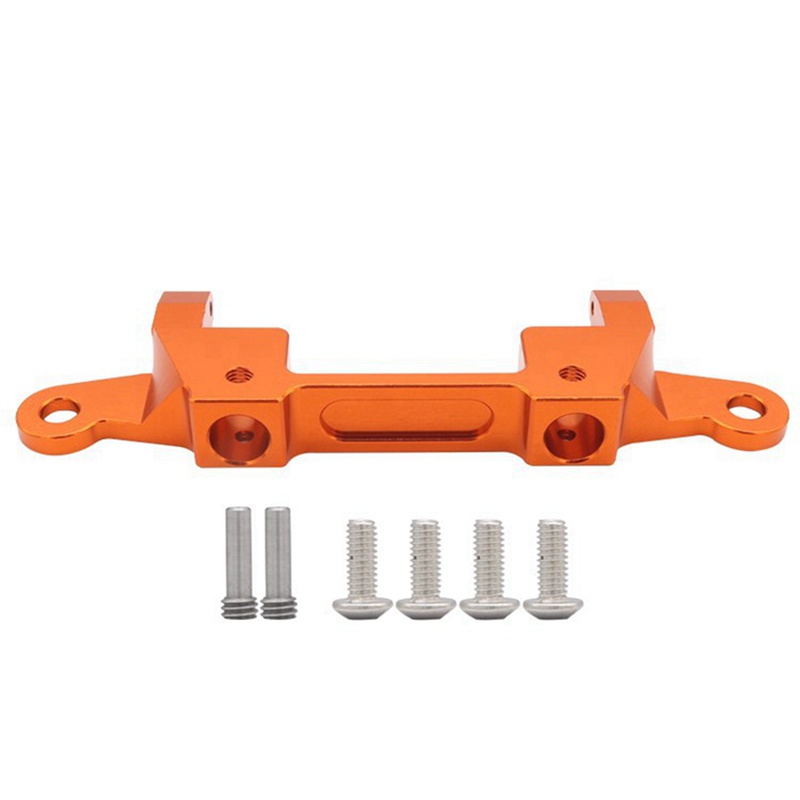 Giá Đỡ Tấm Chắn Sau Bằng Kim Loại Màu Đỏ Cho Xe Điều Khiển Từ Xa AXIAL 1 / 6 SCX6 JEEP