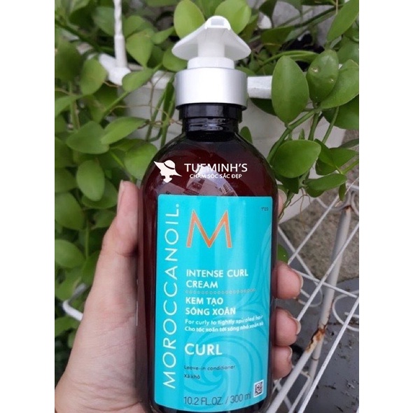 KEM XẢ KHÔ TẠO KIỂU SÓNG XOĂN MOROCCANOIL INTENSE CURL CREAM