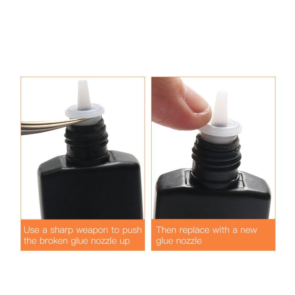 NORMAN Bộ 20 Nắp Đậy Chai Keo Dán Lông Mi Giả Chống Nghẹt Tiện Dụng