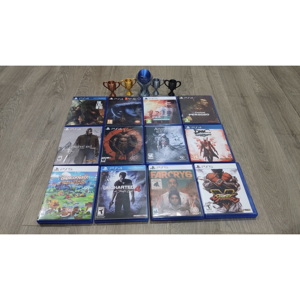 Bìa đĩa game ps4 + ps5