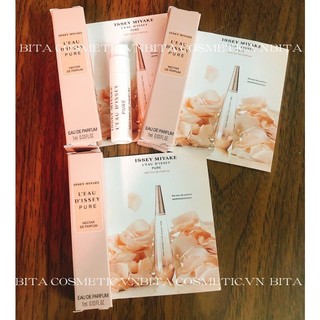 Vial Nước Hoa Issey Miyake L’eau D’issey Pure Nectar EDT mới
