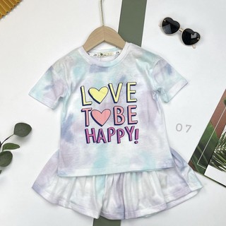 🌲🌲 siêu đẹp ❤️ bộ chân váy vải loang hình mickey 3/10 tuổi, dáng quần chân váy 2 lớp