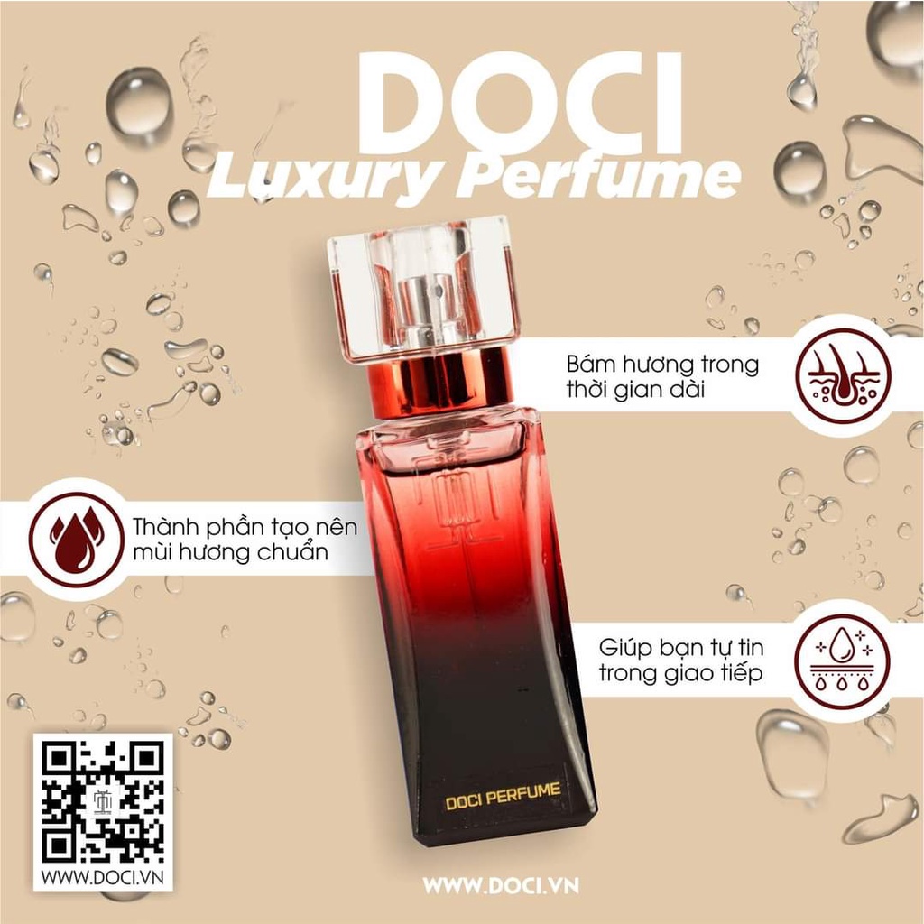 Nước Hoa VERSACE EROS 25ml - DOCI PERFUME , Nam Tính , Quyến Rũ , Nổi Bậc , Dạng Xịt Phun Sương , Nước Hoa Chiết