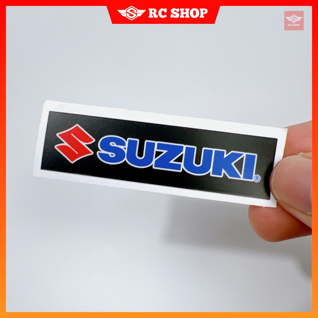 Tem SUZUKI Dán Xe Siêu Ngầu [7cm x 2cm]