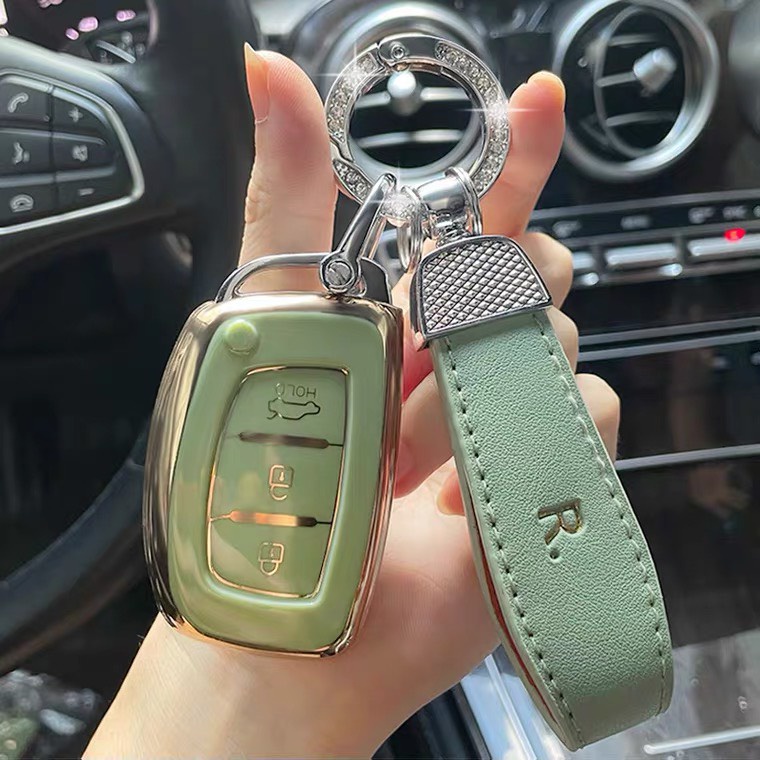 Ốp bảo vệ chìa khóa Hyundai I10 , Tucson , Elantra Cao Cấp