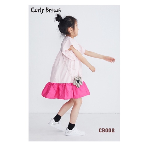 Váy phối màu Curly Brown size 90-160