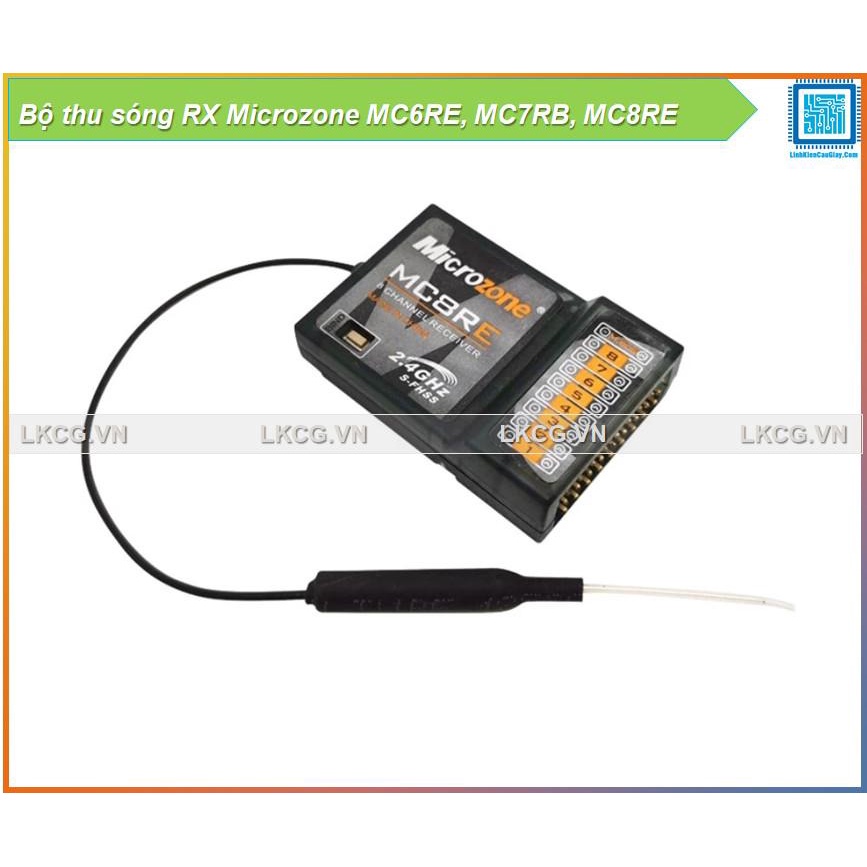 [Giá hủy diệt] Bộ thu sóng RX Microzone MC6RE, MC7RB, MC8RE