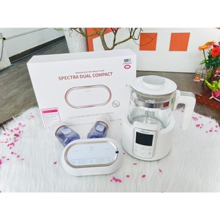 Flash sale - Máy Hút Sữa Đôi Spectra Dual Compact (TẶNG 2 HỘP TÚI TRỮ SỮA CẢM ỨNG NHIỆT)