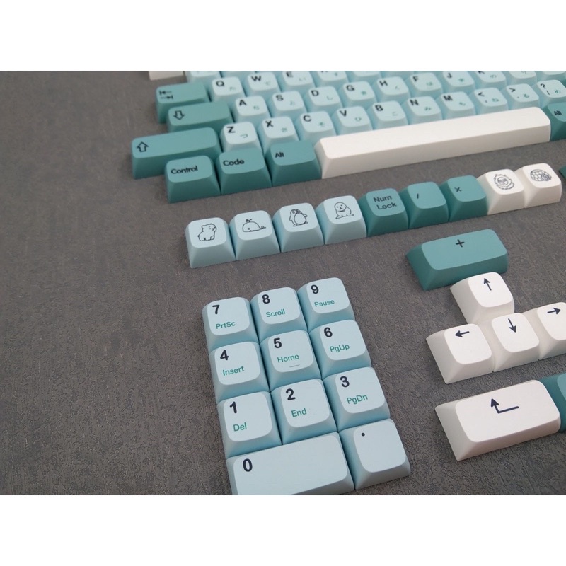 Keycap Cho Bàn Phím Cơ ICEBERG XDA 126 Phím | GEARBROS