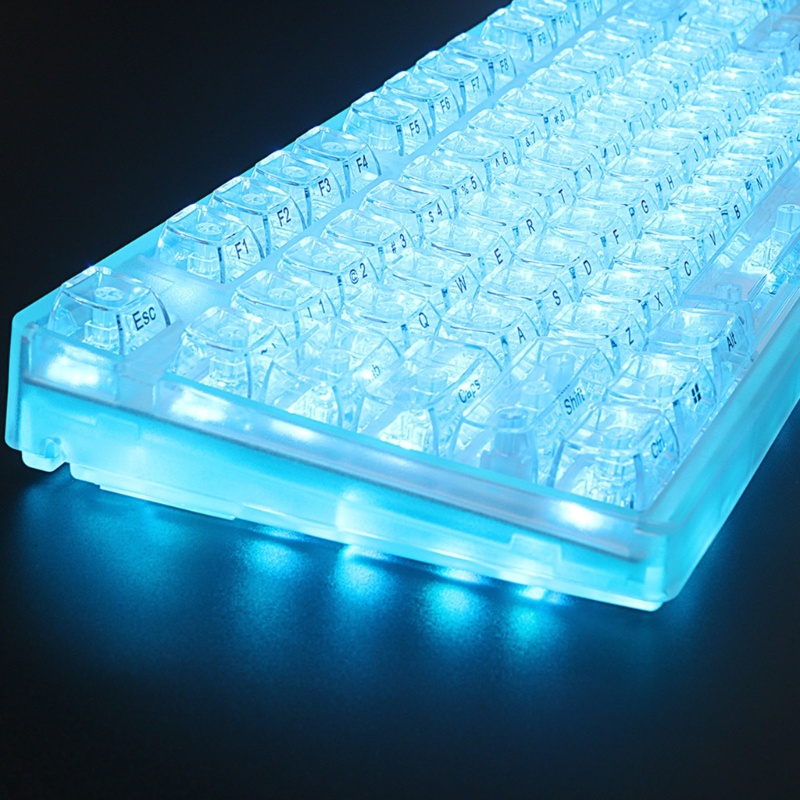 Nút Bàn Phím Cơ Chơi Game CBSA Profile PC Trong Suốt Lấp Lánh