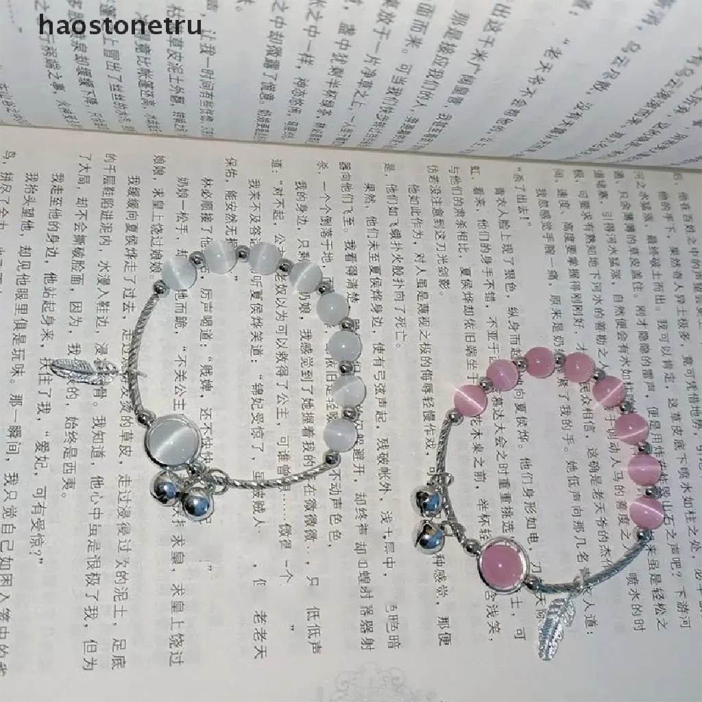 Ru Vòng Tay Chuỗi Hạt Đá Opal Nhân Tạo Tự Nhiên Dễ Thương Thời Trang Cho Nữ