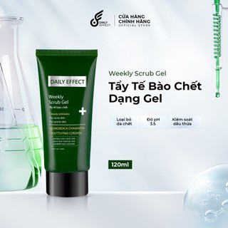 Tẩy Tế Bào Chết Hạt Khổ Qua DAILY EFFECT Weekly Scrub Gel 120ml