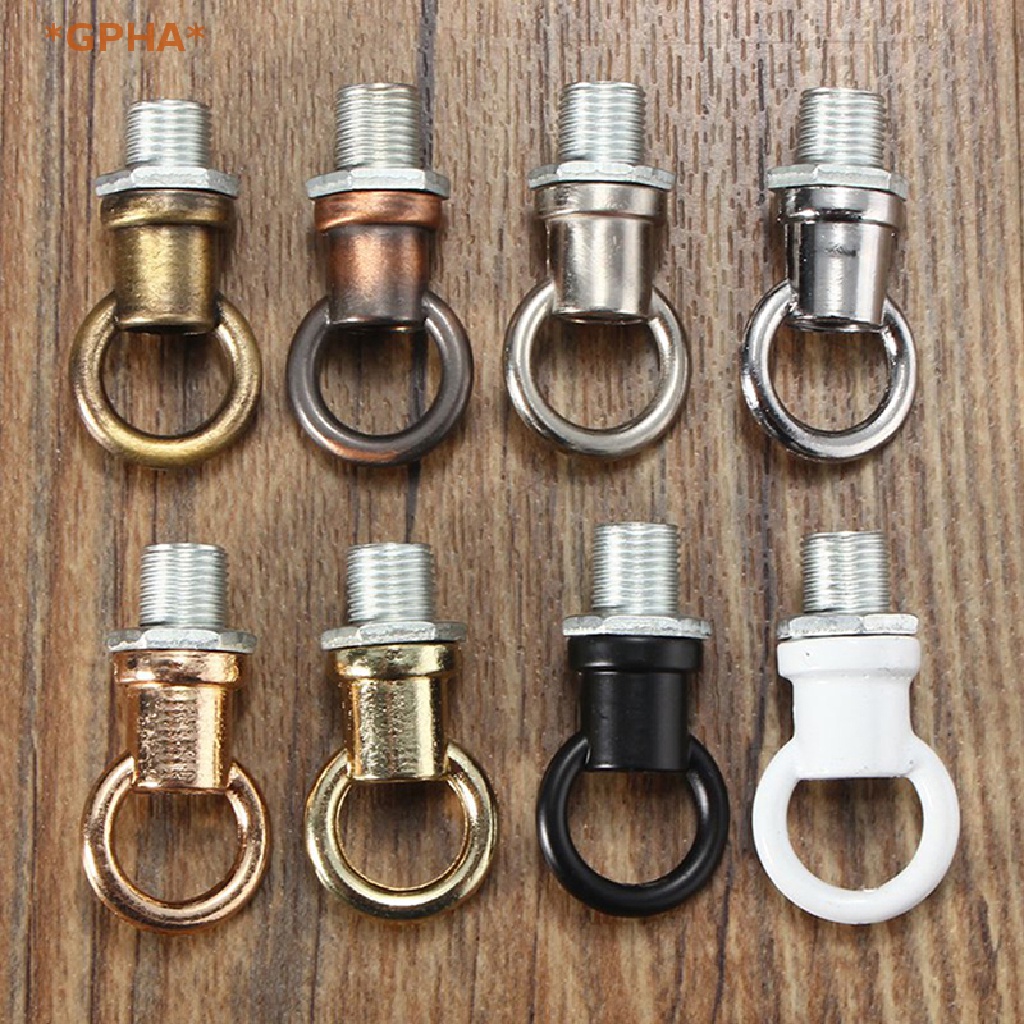 Bộ Chuyển Đổi Móc Treo Đèn Trần Bằng Kim Loại M10 Kiểu Dáng Cổ Điển Kèm Ốc Vít Mới