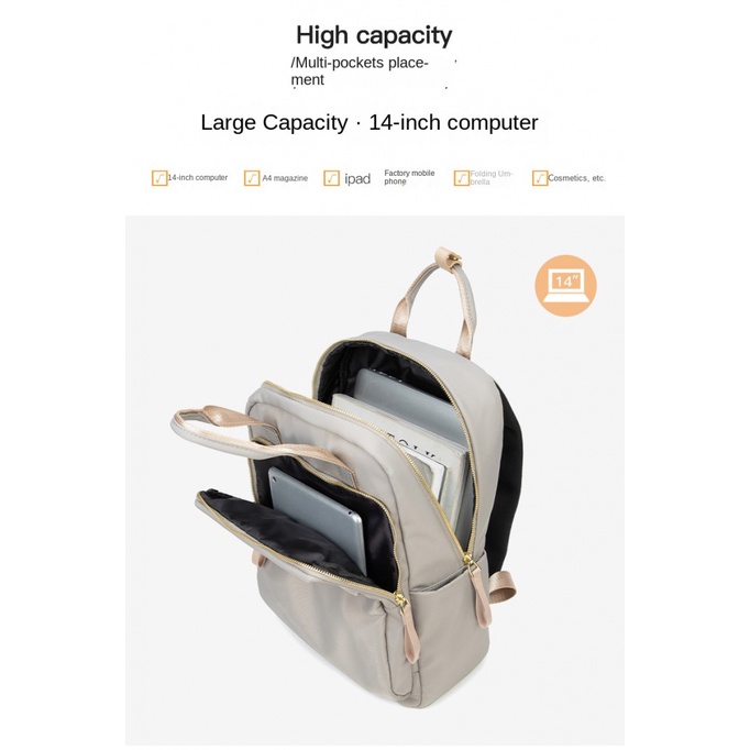 Túi Đựng laptop 14 inch Bằng Vải oxford Chống Thấm Nước Chống Trộm