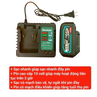 ĐẾ SẠC PIN MAKITA DÙNG CHO PIN 10 CELL- SẠC ĐẾ TO