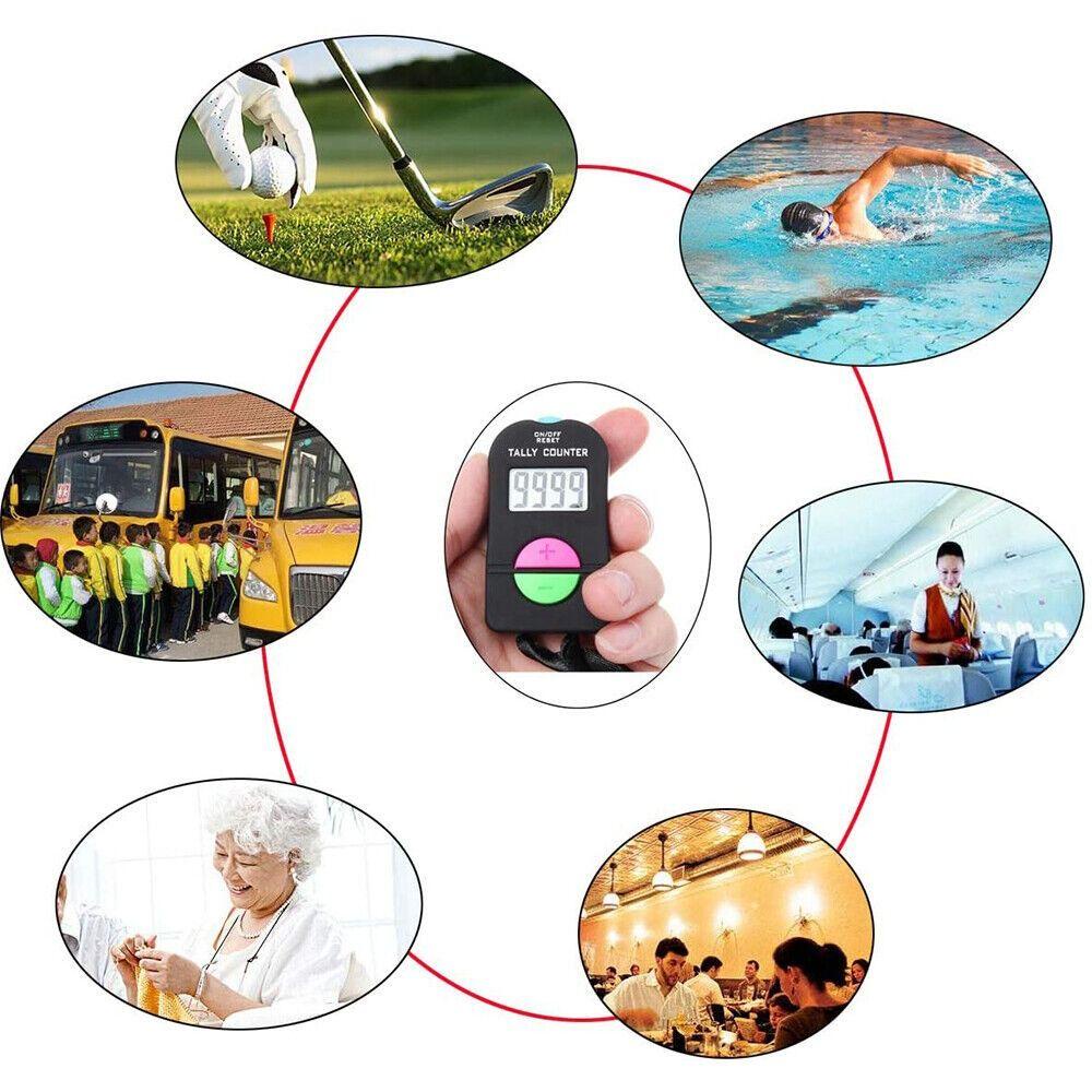 Máy Đếm Kỹ Thuật Số BTLIMER Mới Với Màn Hình LCD Hỗ Trợ Chơi Golf