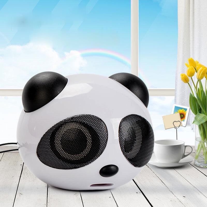 Loa Usb Mini Hình Gấu Trúc Dễ Thương Cho Điện Thoại/Máy Tính
