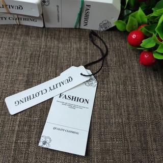 [100 CẶP] Tag Cặp Fashion Đen MS162