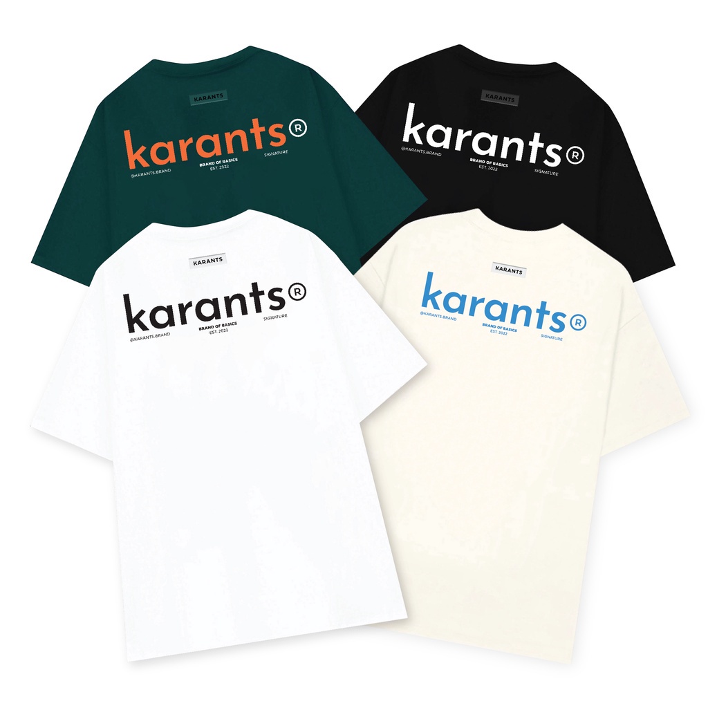 Áo Thun Local Brand Unisex Karants Premium 100% Cotton Basic Tee - KR01A- JKLB2023