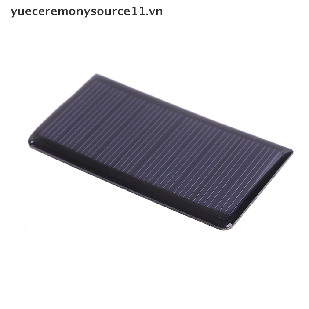 1 Tấm Pin Năng Lượng Mặt Trời Mini 5V 60MA Chất Lượng Cao