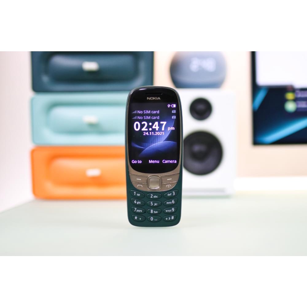Điện Thoại Cổ Pin Trâu NOKIA 6310 Chính Hãng Bàn Phím Số Cho Người Già FULL BOX